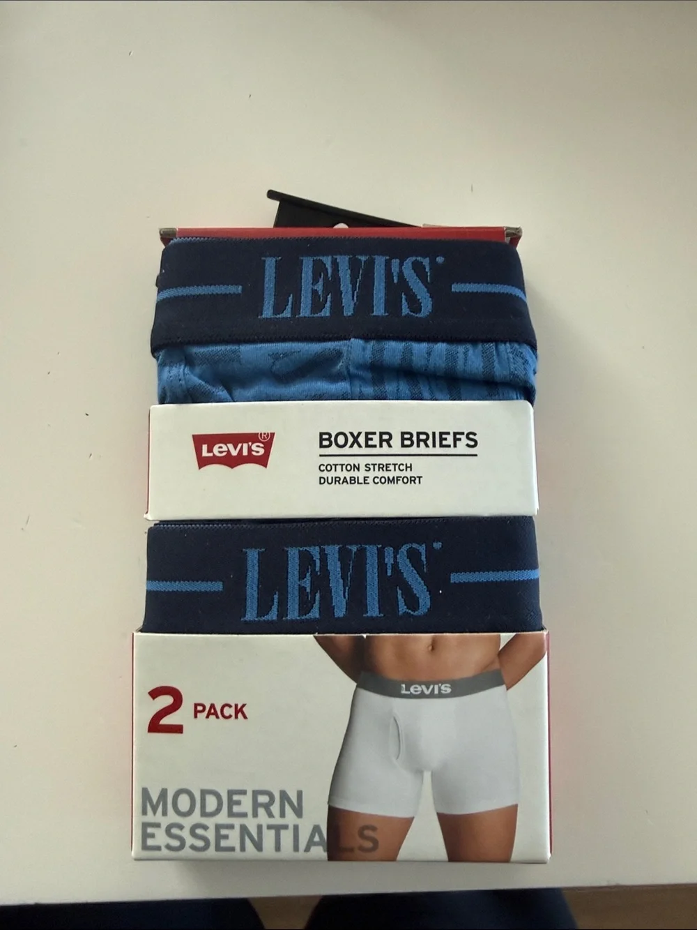 New with Tags 2 - 2 Pack Levi’s Boxer Briefs Size M